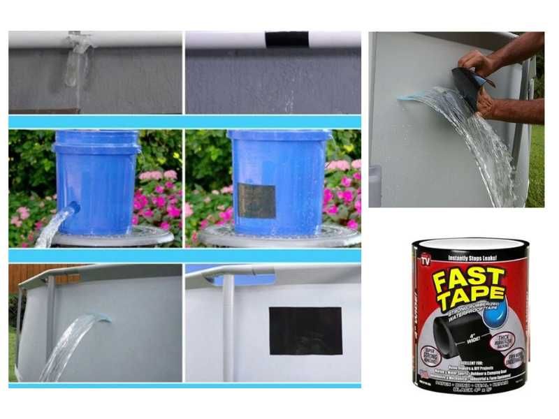 Тиксо водоустойчиво гумирано ултра здрава ремонтна лента FAST TAPE