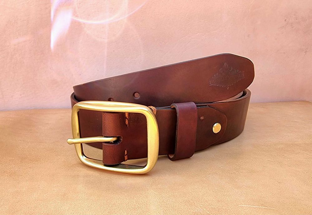Curea Handmade Unicat - Italian Premium Leather - Model Deosebit!