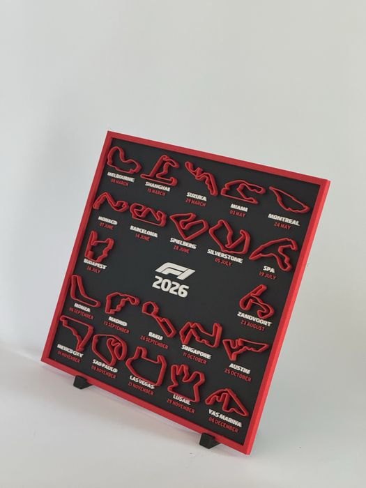 Harta formula 1 2026
