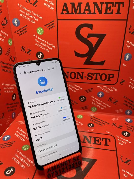 Samsung A25 5G Amanet SZ Non Stop