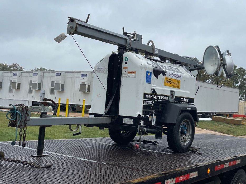 Генератор мачта прицеп