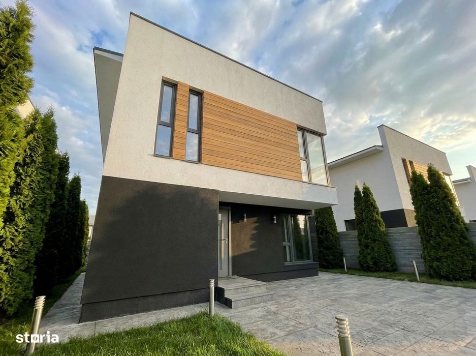 Ansamblu privat de case individuale, 5 camere, Toate utilitatile