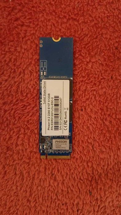 SSD Phison M.2 2280 E15T 512Gb