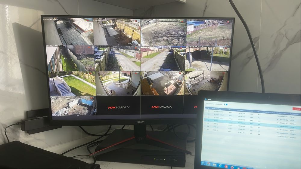 Видеонаблюдение установка