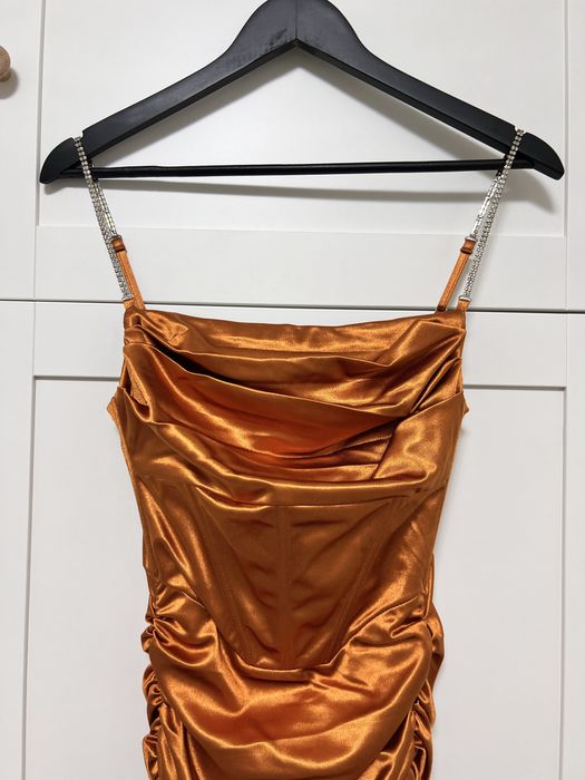 Rochie ocazie mulata scrunch