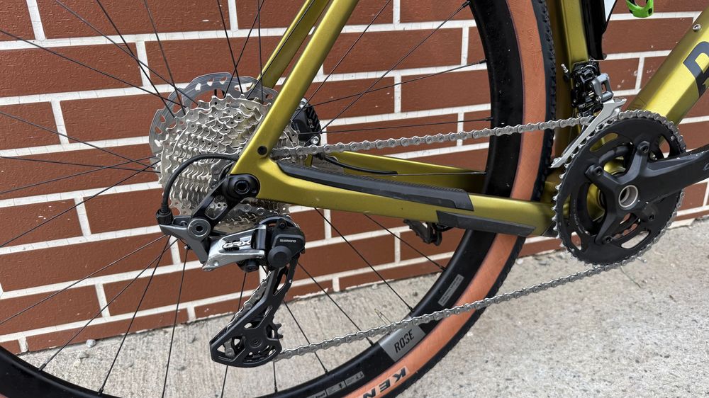 Rose Backroad 2024 Carbon GRX 2x11 ca NOUA gravel bicicleta XL DISC