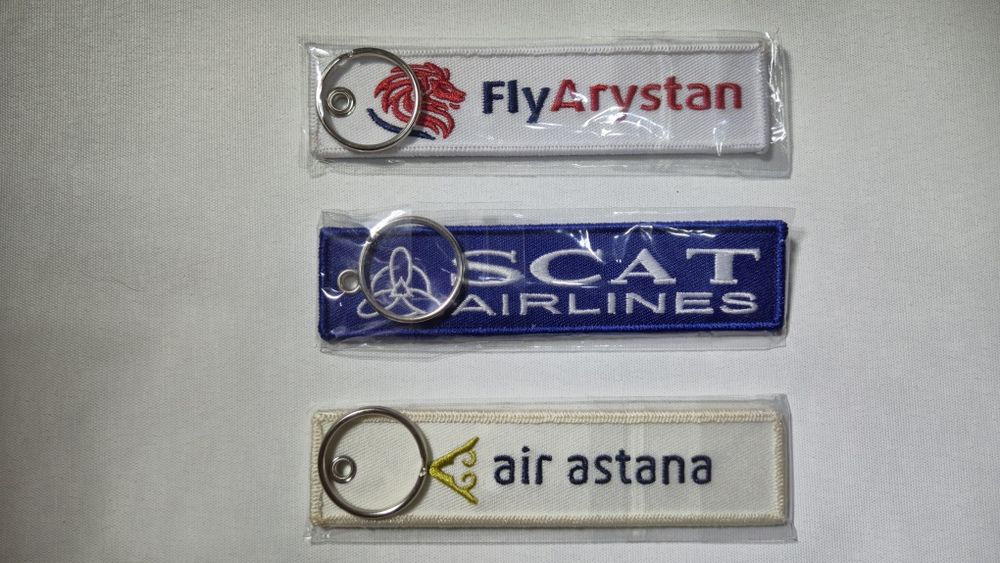 Ремувки (брелки) Air Astana, FlyArystan, SCAT