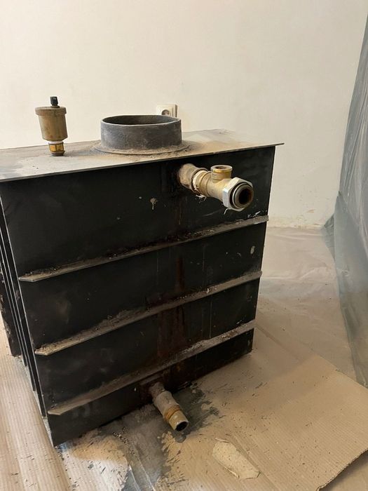 Камина с водна риза