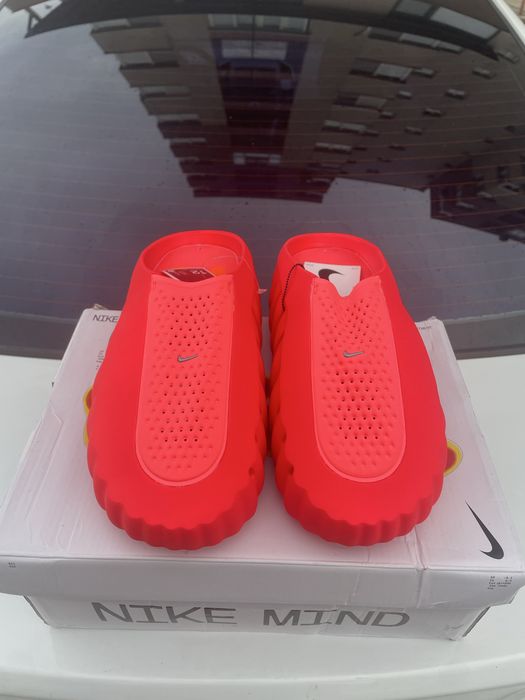 Nike Mind 001 “Chrome Black” & “Solar Red”