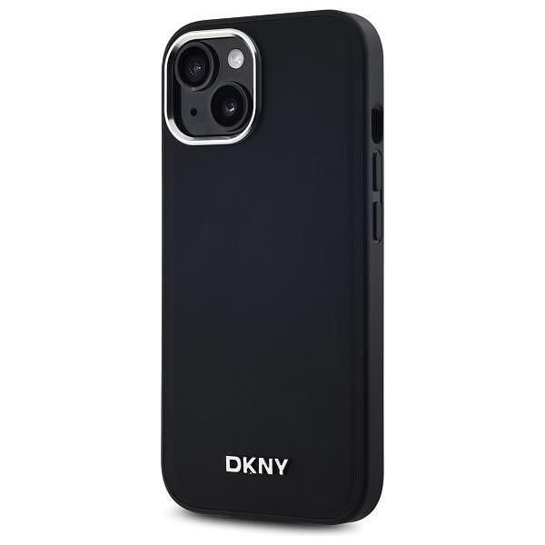 Dkny dkhmp15spscmclk iphone 15 6.1"czarny/black hardcase plain logo ma