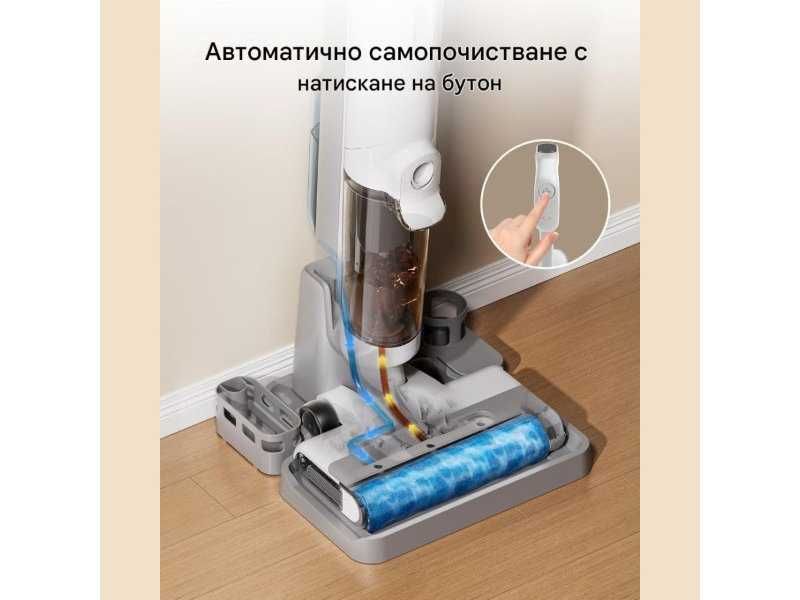 Вертикална Безкабелна Прахосмукачка за Сухо и Мокро Почистване Proscenic F10 Ultra, 350W