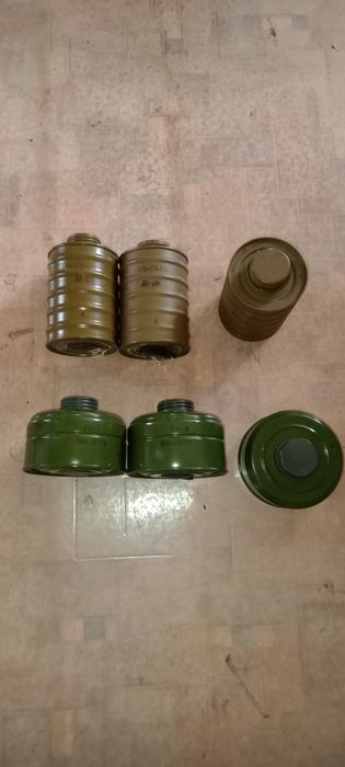 Противогазы для ГТО и фильтра