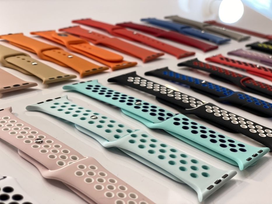 Bratari Silicon pt apple iwatch toate modelel 4/5/6 38-40 mm 42-44 mm