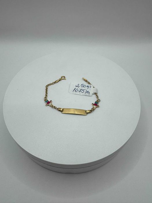 Bratara Copii Aur 14K , 2.50 Gr , AMANET DOAMNA GHICA , COD : 108498.11