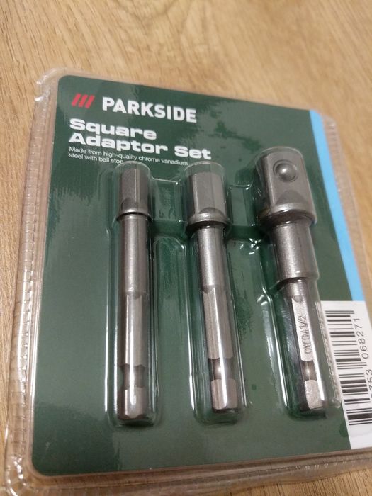 Нови адаптери от шестостен към квадрат