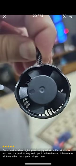 Комплект лед led крушки за фарове H7