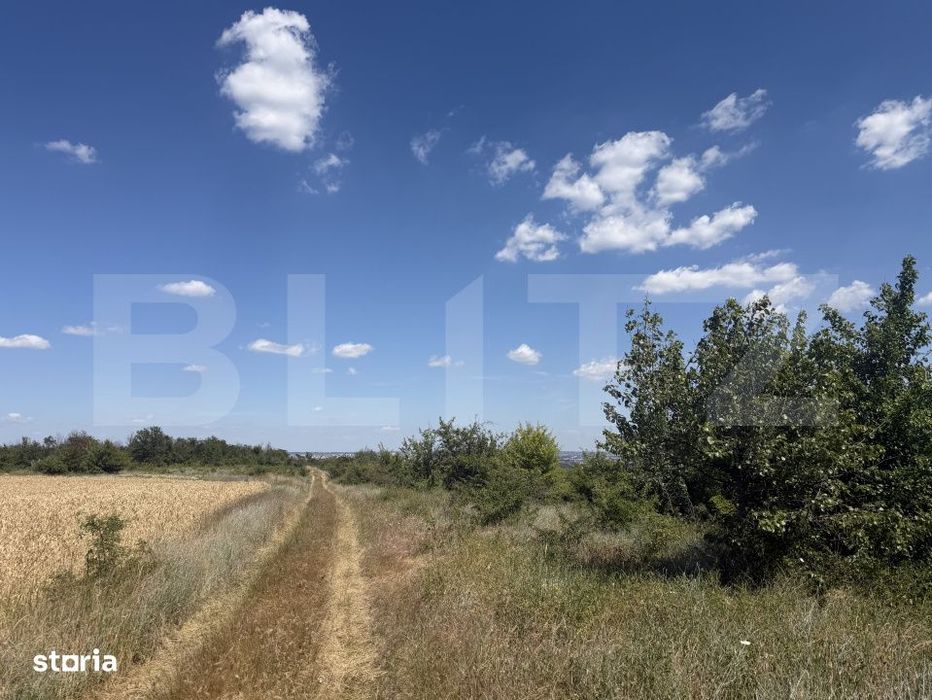 Teren 6291 mp, extravilan, zona Leamna de jos