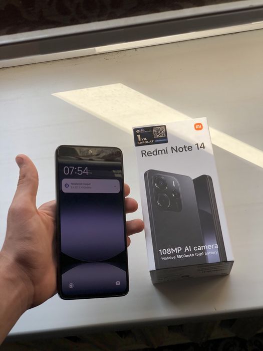Redmi note 14 8/256 ideal srochna