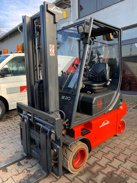 Stivuitor - Electrostivuitor Linde 2.0to E20P-02 Anul fabricatiei 2006