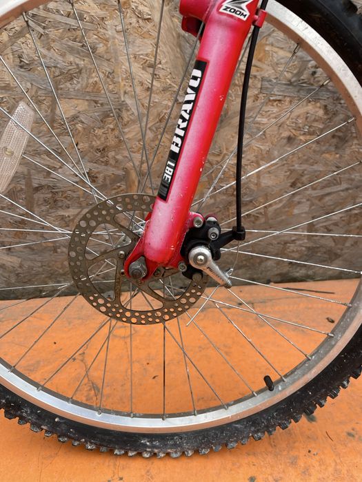 Bicicleta evolve frana pe disc roti 26” cu suspensii
