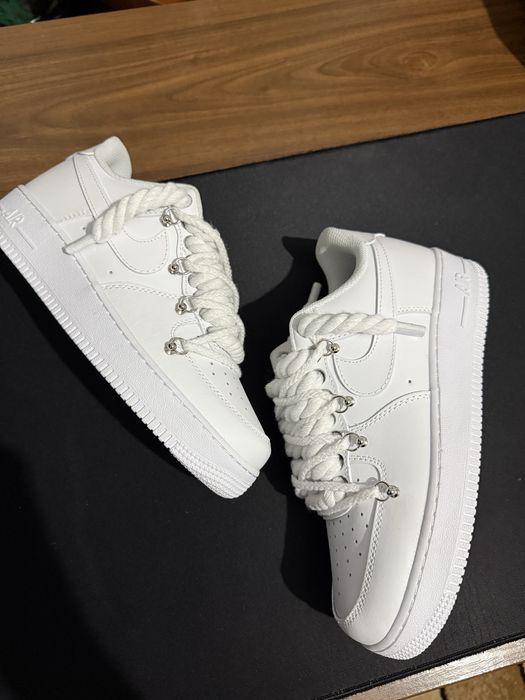 Air Force 1 Full White Custom
