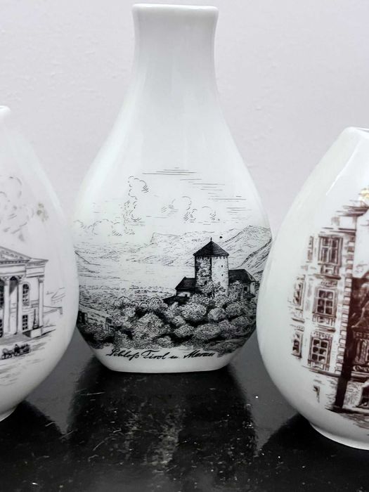 Set trei piese KSISER w germania marcate vechi bielouri bibelou