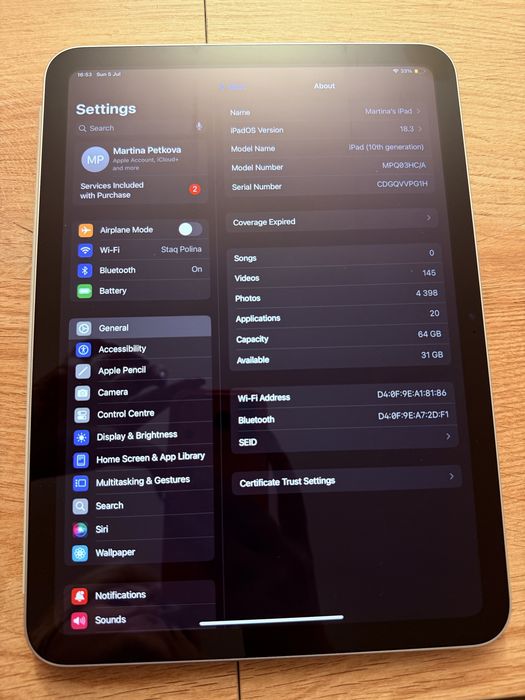 Ipad 10 Generation