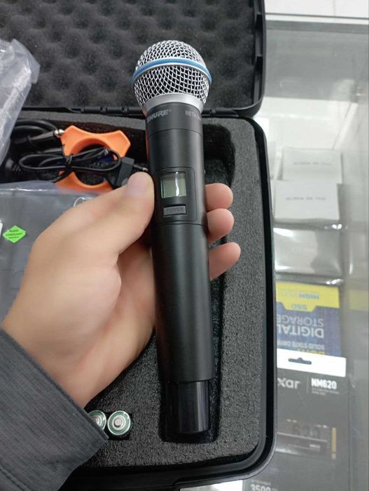 Shure GLXD4 BETA58A iktalik Chamadonlik