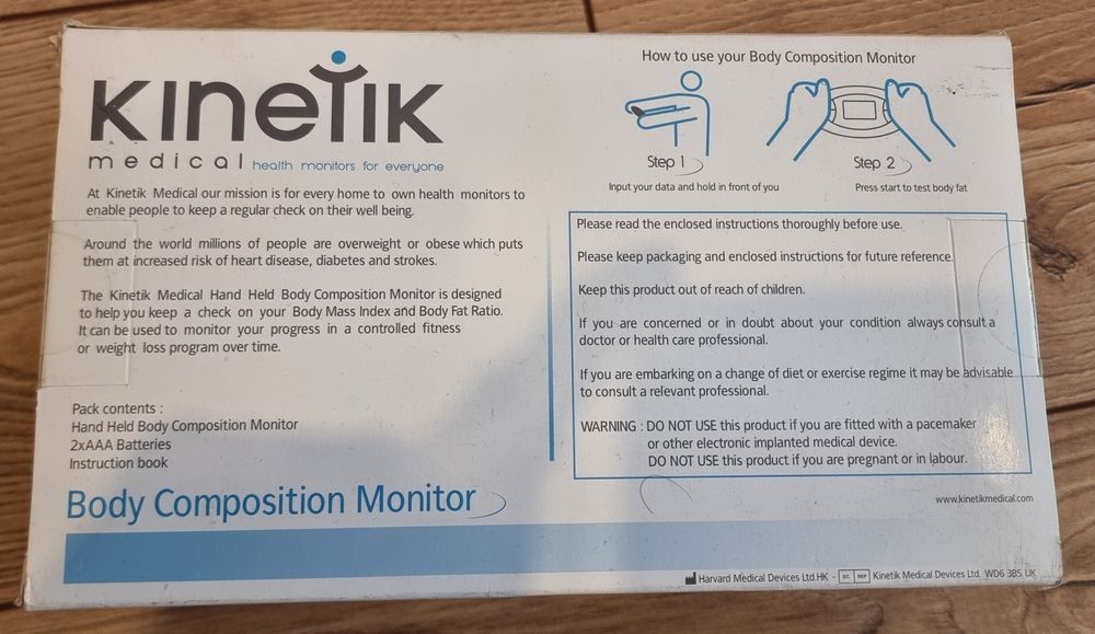 Kinetik Body Composition Monitor BCM1 C