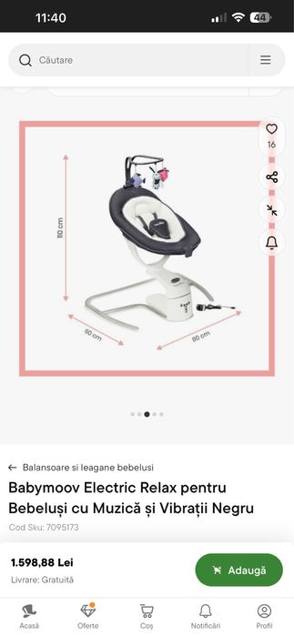 Leagan copii Babymoov