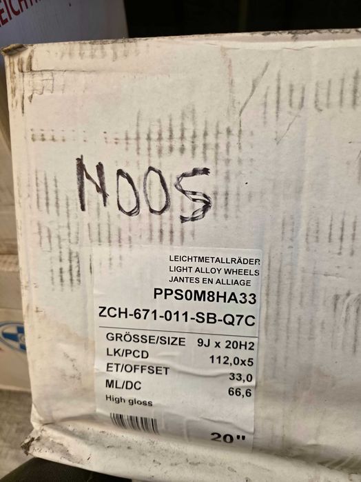 Jante Aliaj 5x112 20'' VW Golf Passat Tiguan Arteon Touareg NOI