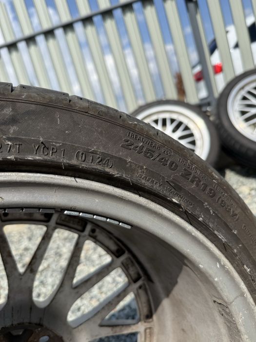 Roti complete jante & anvelope noi BBS LM VW Audi 5x112 R19 245/40 R19