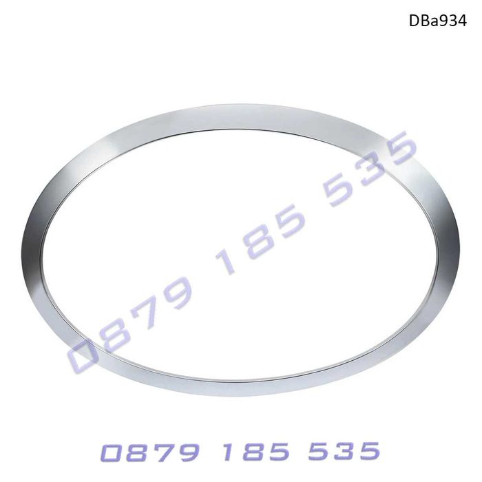 Хром черни лайсни вежди фарове MINI F55 F56 Комплект ляв десен ринг