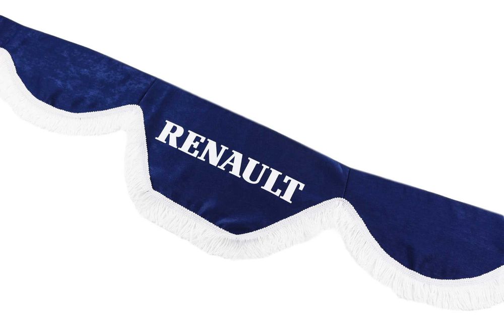 Челно Перде с Бели Ресни Предно Стъкло на Камион DAF MAN SCANIA VOLVO