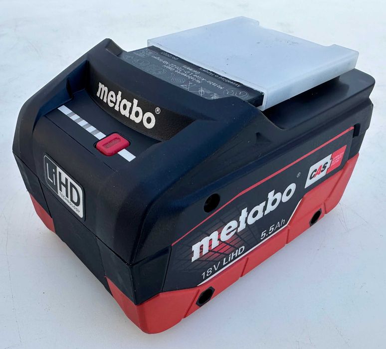 Metabo 18V 5.5Ah Li-HD - Акумулаторна батерия като нова 2023г