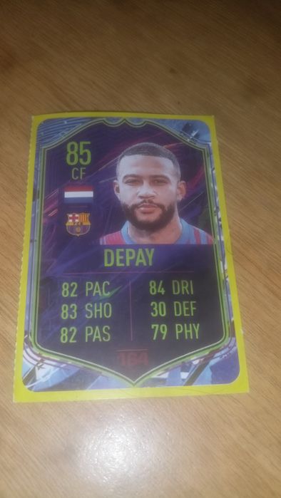 Карти на футболисти