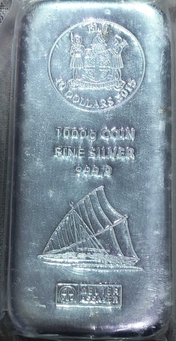 Сребърно кюлче 1кг. Инвестиционно сребро.
