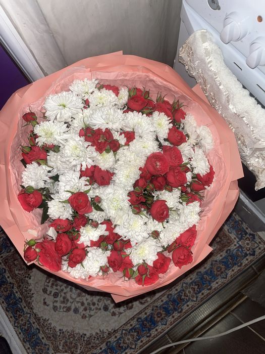 цветы,гүл,букет красивые