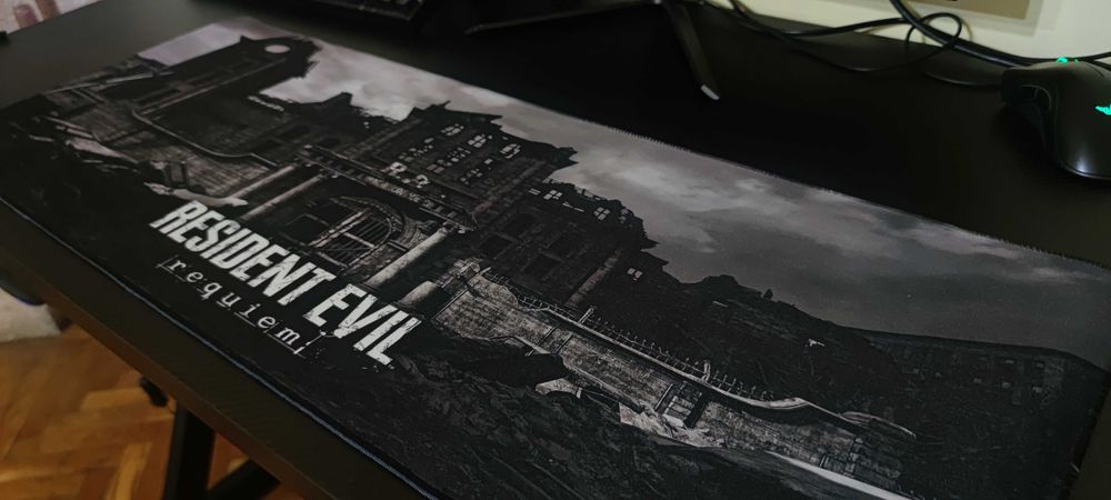 Resident Evil Requiem Mousepad R.P.D Racoon City Police Department Destroyed