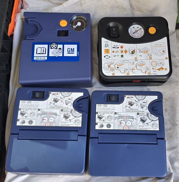 Компресори за помпене на автотомобилни гумигуми,