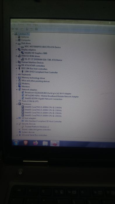 HP ProBook 6460b i5, 12Gb DDR3, 750Gb HDD+ docking HP + alimentator HP