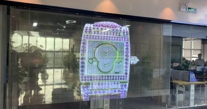 LED динамическая реклама на окнах