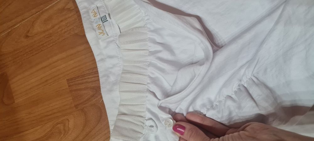 JUNONA снежно бял дамски потур