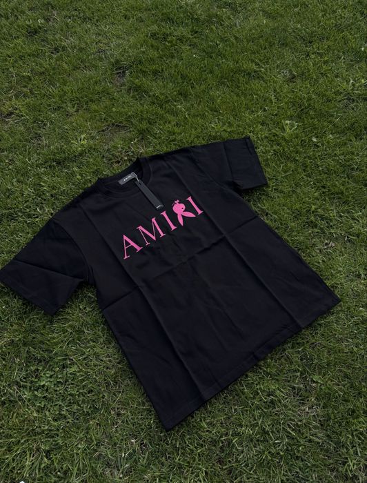 Tricouri Amiri Alb-Negru •PREMIUM