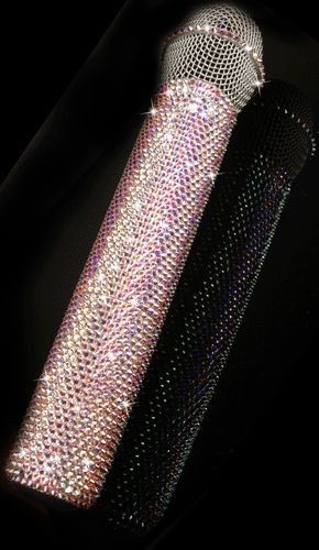 Микрофон в стразах