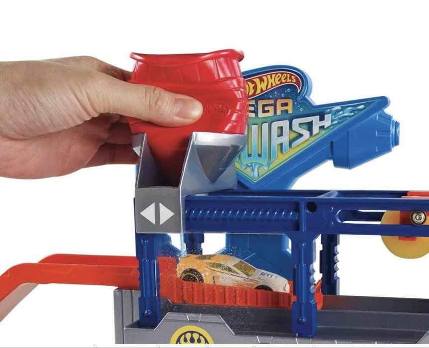 Мега автомойка Хотвилс Hot Wheels