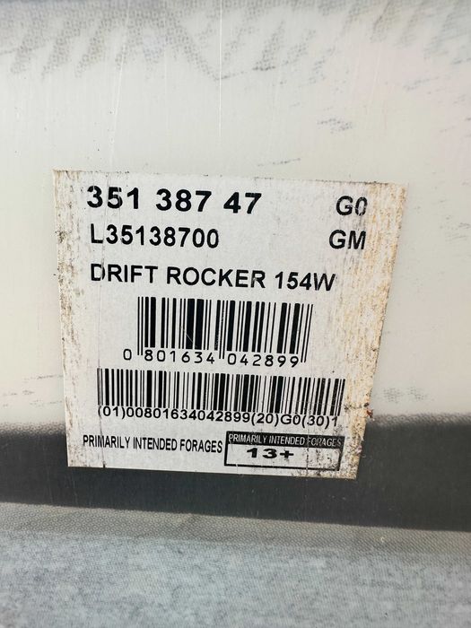 placa noua snowboard salomon drift rocker wide L154cm