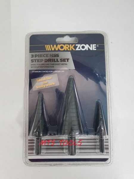 Burghiu elicoidal pentru metal in trepte titan spiralat 4-12 4-20 4-32