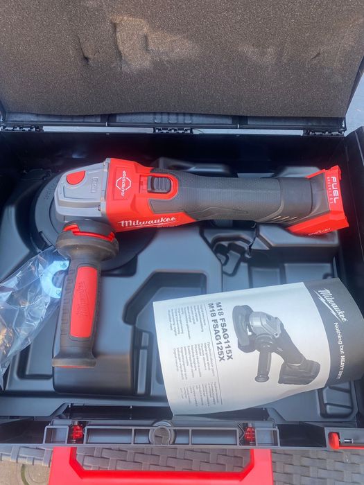 Milwaulee flex m18 , 125 rapidstop onekay