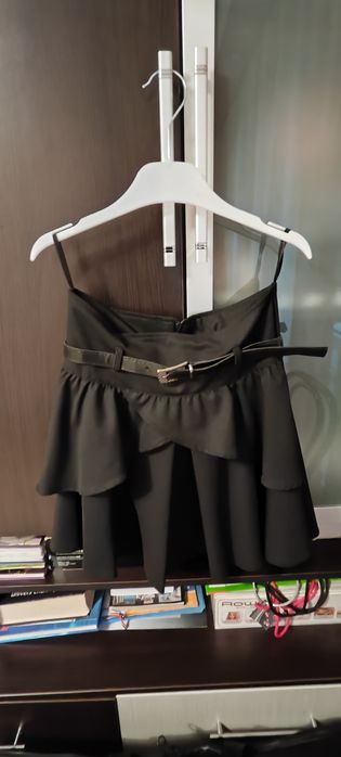 Set fustă + bluză, Alb & Negru, LC Waikiki, elegant